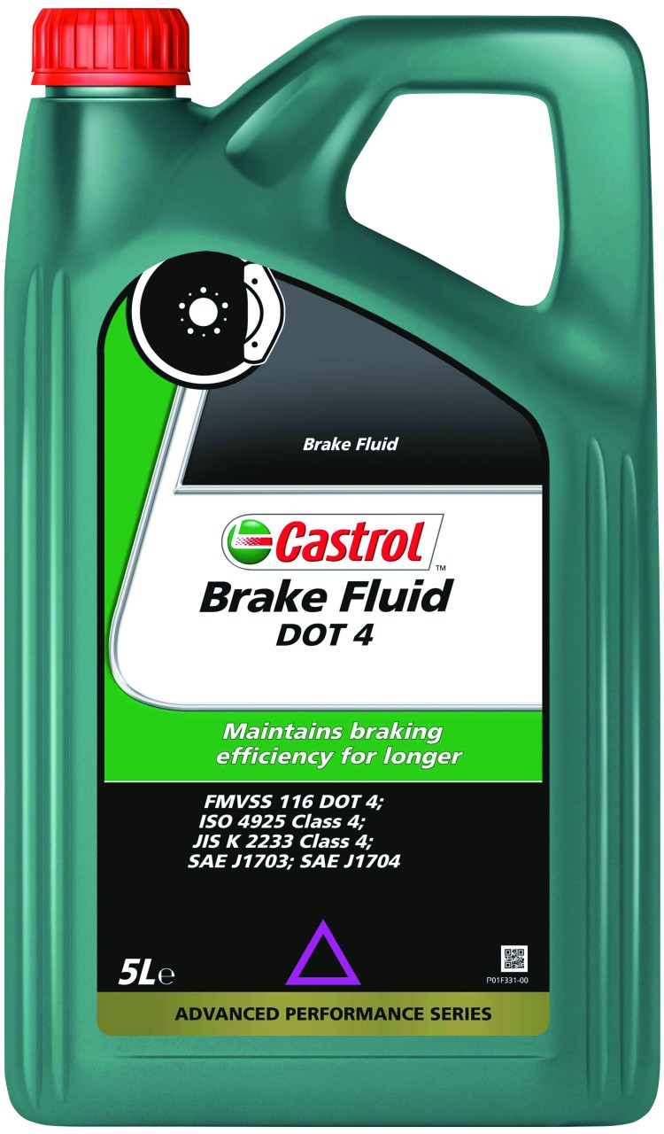 Castrol Brake Fluid DOT 4 remvloeistof 5 liter De Olie Concurrent