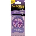 California Scents Palms Luchtverfrisser Montery Vanilla Blister 4st