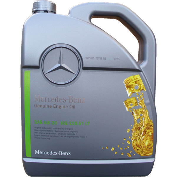 MercedesBenz Motorolie 5W30 228.51 5 Liter De Olie