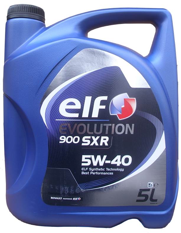 Mijnenveld uitlaat stijl ELF Evolution 900 SXR 5W40 5 liter - De Olie Concurrent