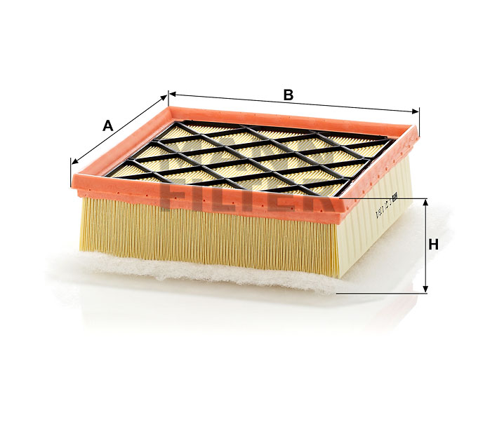 MANN-FILTER C 28 136/1 Luftfilter - Für Pkw Transporter