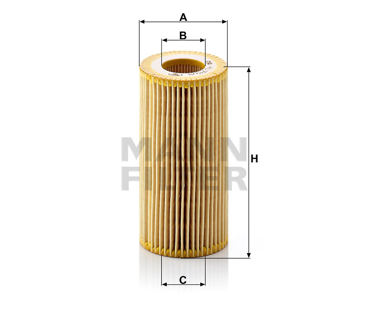 MANN-FILTER HU 818 X Cartucho Filtro de Aceite