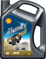 Shell Advance 4T Ultra 15W-50 4 Liter