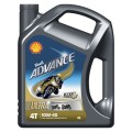 Shell Advance 4T Ultra 10W40 4 Liter