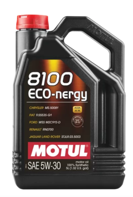 Motul 8100 Eco-nergy Engine Oil 5w30 5 Liter Container