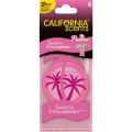 California Scents Palms Luchtverfrisser Shaste Strawberry Blister 4st