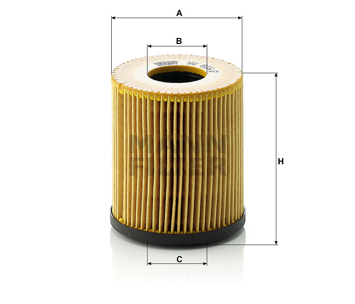MANN-FILTER H 816 X Oliefilter - Voor Off-Highway Toepassingen (OEM Vervanging)