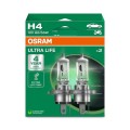 Osram H4 Ultra Life 12V 55W Set