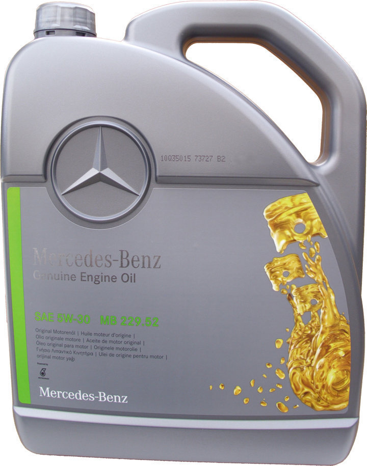 MercedesBenz Motorolie 5W30 229.52 5 Liter De Olie